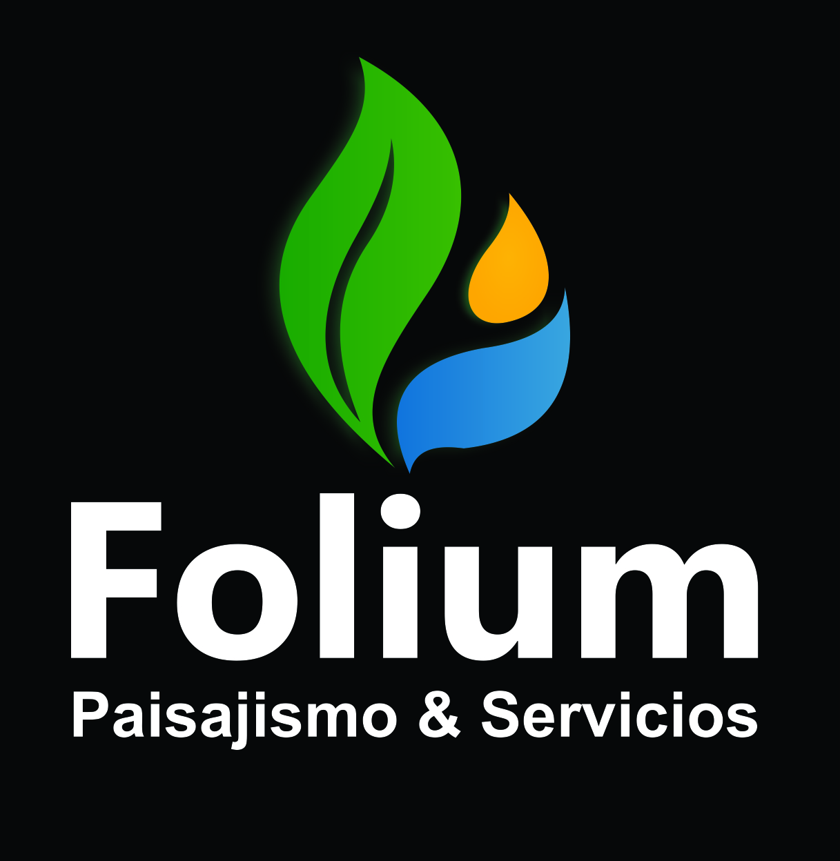Logo Folium fondo negro